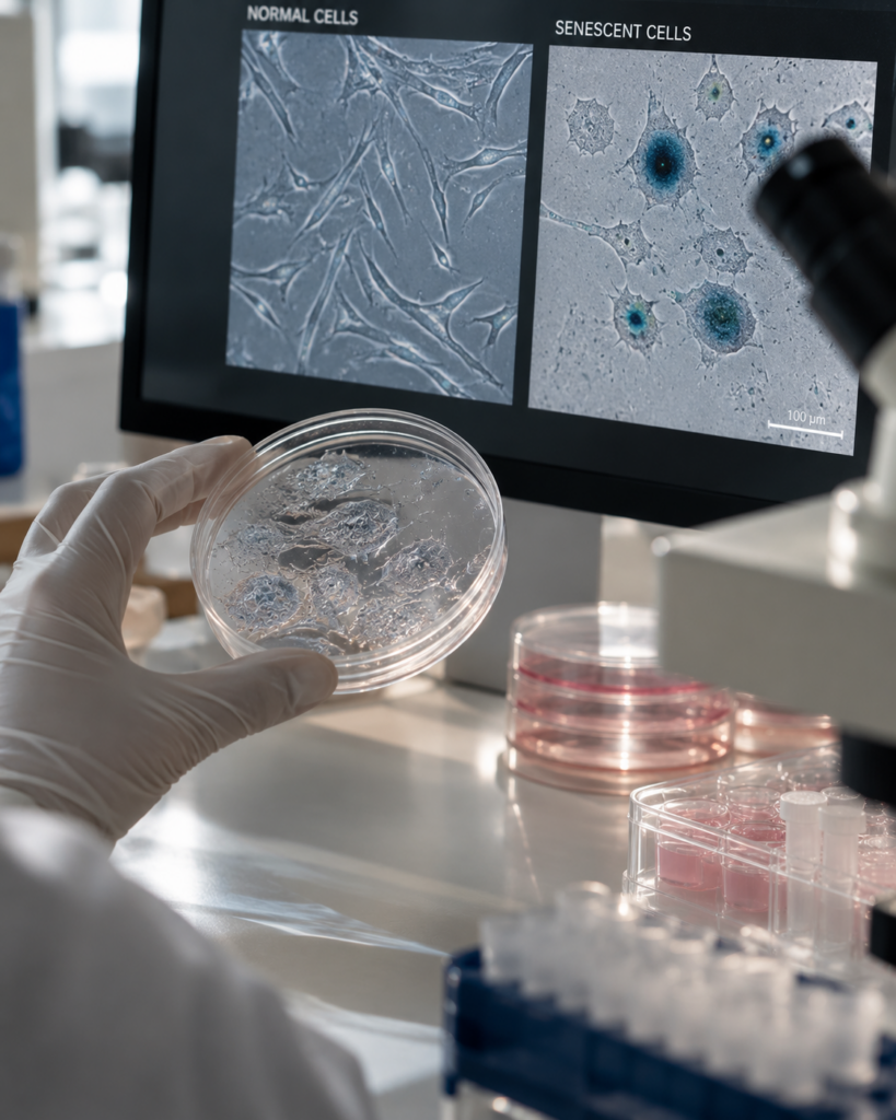SÉNESCENCE CELLULAIRE & SÉNOLYTIQUES : PEUT-ON ÉLIMINER LES CELLULES QUI NOUS FONT VIEILLIR ?